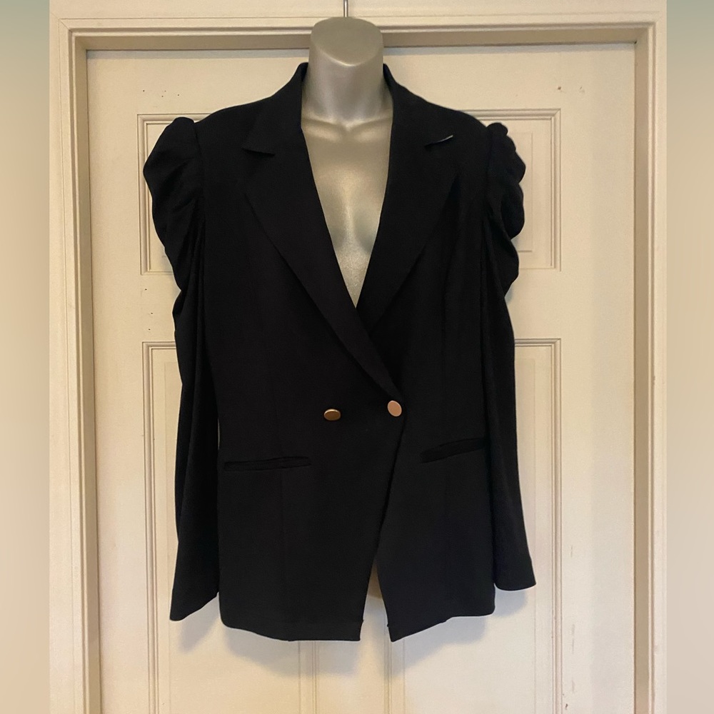 NWOT EMILY McCARTHY knit Blazer